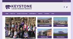 Desktop Screenshot of keystonelocalschools.org